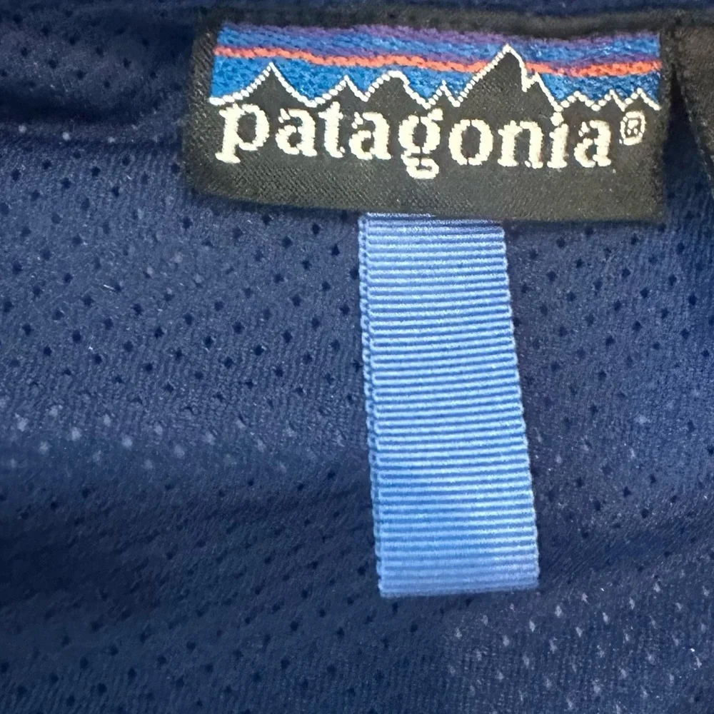 Vintage Patagonia Two Tone Windbreaker Rain Jacket Y2K Gorpcore Size XSmall - Picture 3 of 7